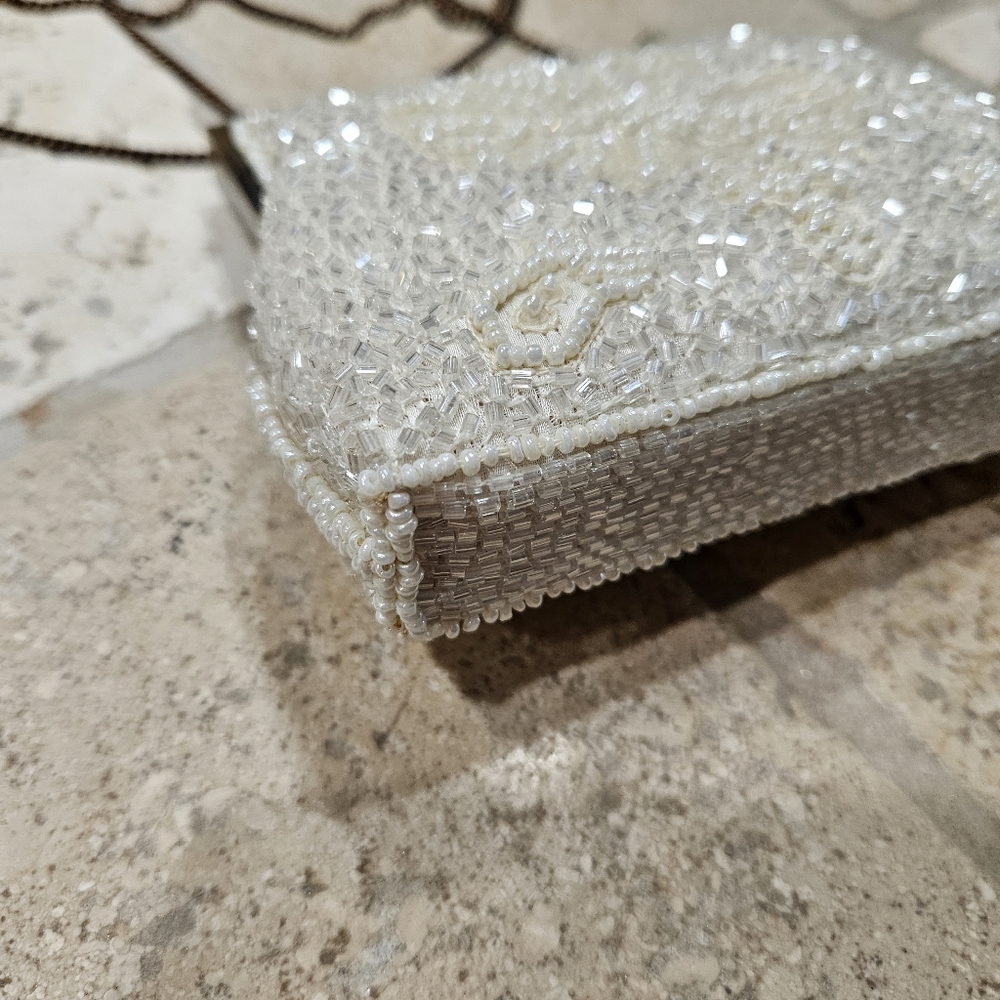 Vintage Beaded Evening Bag - Picture 5 of 10